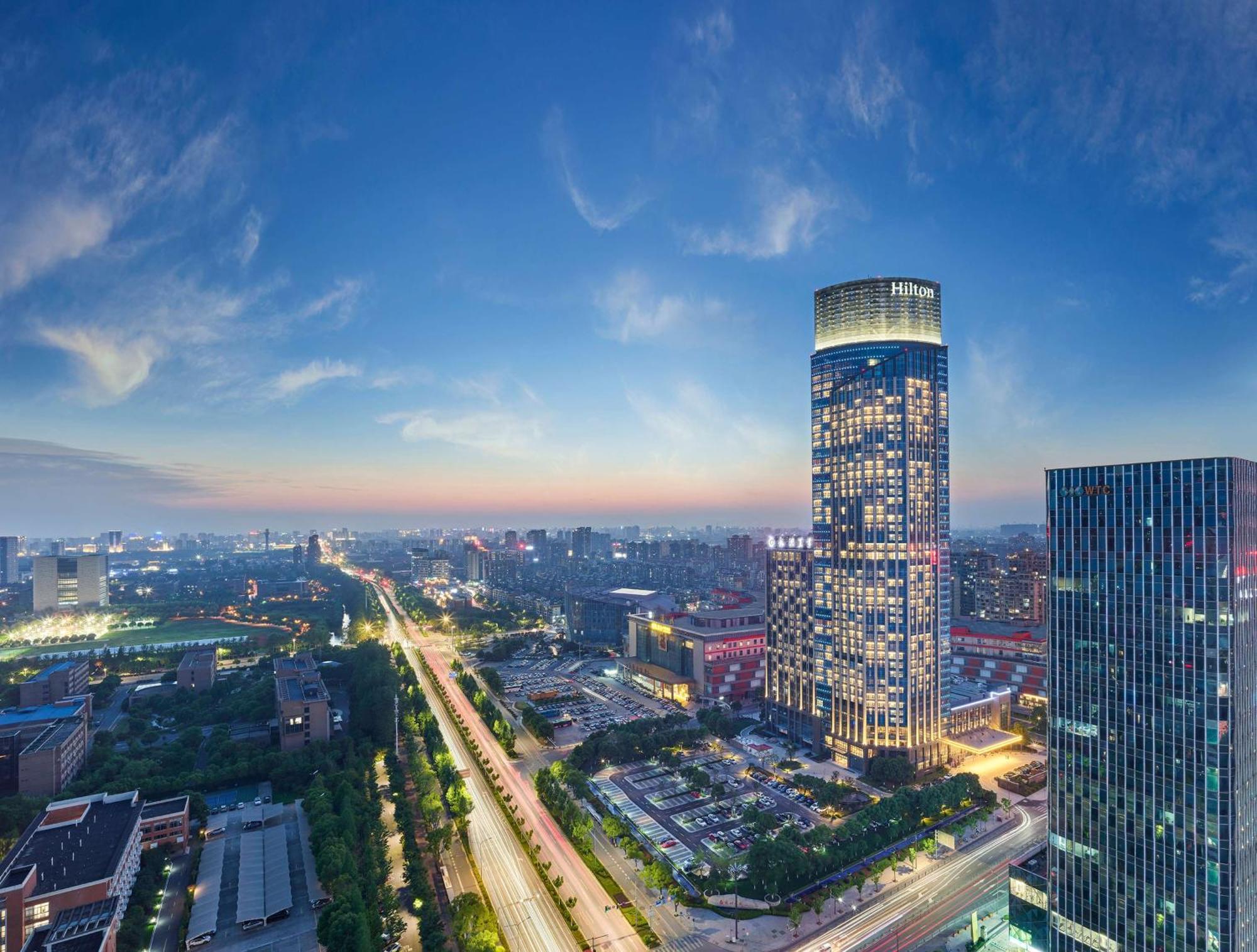 Hilton Jiaxing Hotell Eksteriør bilde